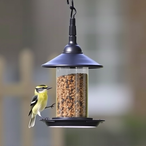 Sturdy bird feeder with anti-squirrel design