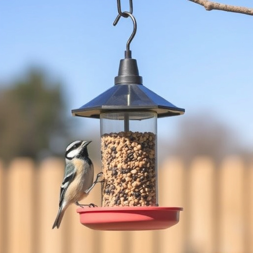 Sturdy bird feeder with anti-squirrel design