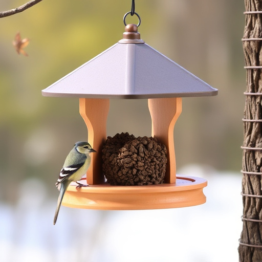 Sturdy bird feeder with anti-squirrel design