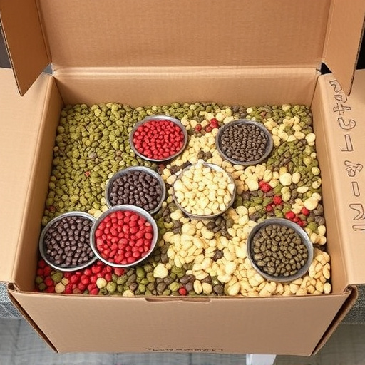 Suet and seed mix in delivery box