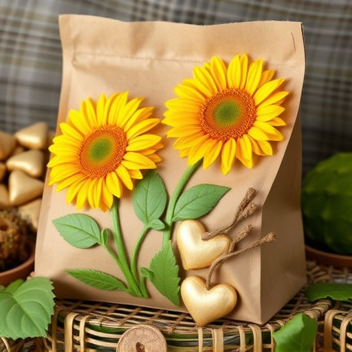 Sunflower hearts in eco packaging