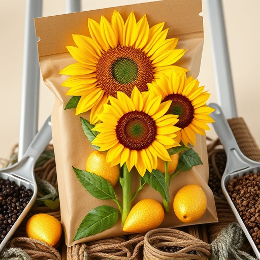 Sunflower hearts in eco packaging