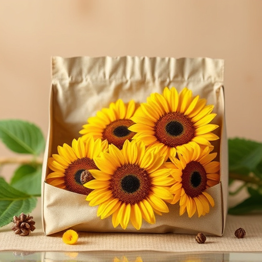 Sunflower hearts in eco packaging