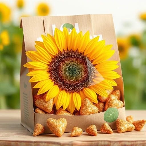 Sunflower hearts in eco packaging