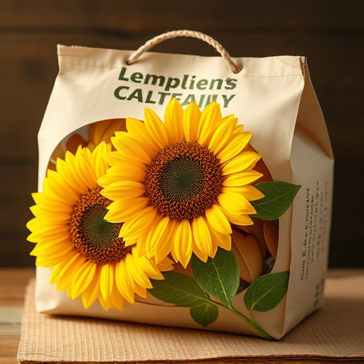 Sunflower hearts in eco packaging