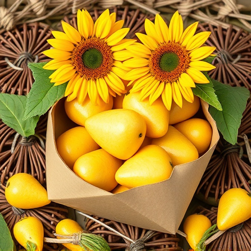 Sunflower hearts in eco packaging