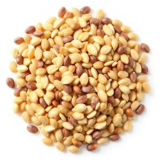 Sunflower seeds and grains mix