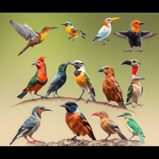 Variety of bird