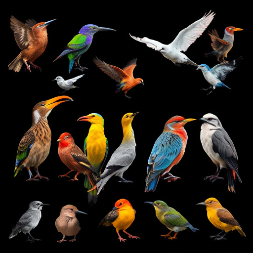 Variety of bird