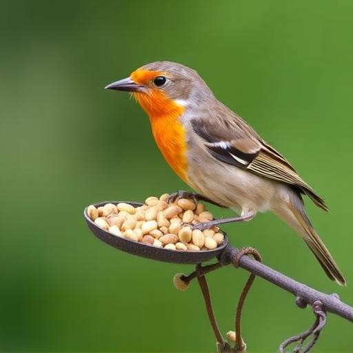 Variety of seeds suitable for UK birds