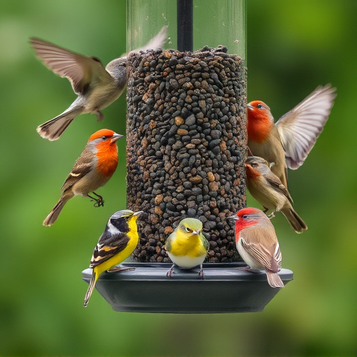 Maximise Bird Visits: Optimal UK Window Feeder Guide