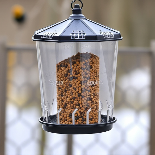 Waterproof feeder with seed storage