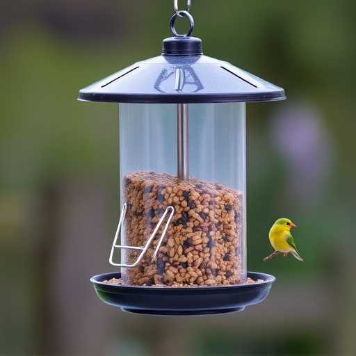 Waterproof feeder with seed storage