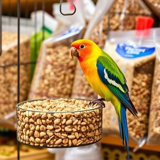 Wide selection of bird feed products