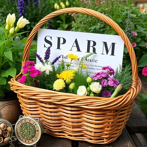 Add-to-basket screen with seed varieties