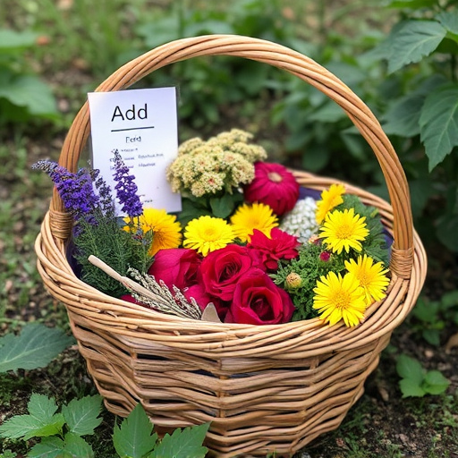 Add-to-basket screen with seed varieties