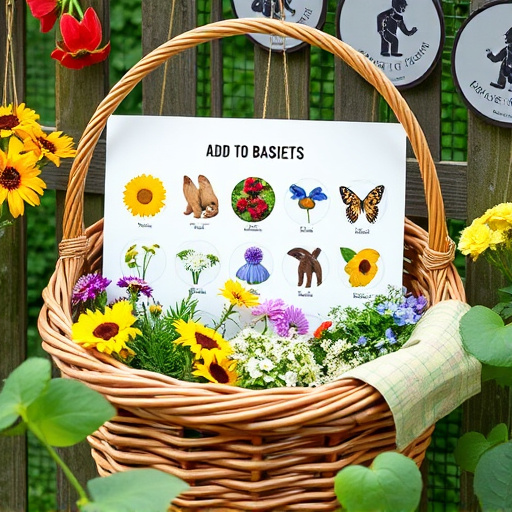 Add-to-basket screen with seed varieties