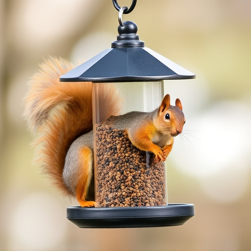 Affordable squirrel-resistant bird feeder hanging