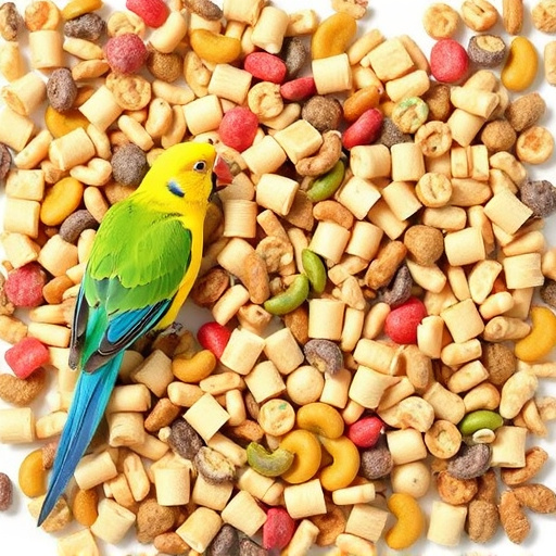 Assorted bird food mix without wheat