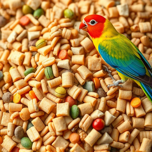 Assorted bird food mix without wheat