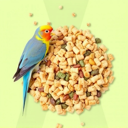 Assorted bird food mix without wheat