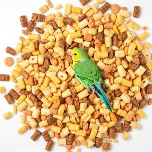 Assorted bird food mix without wheat