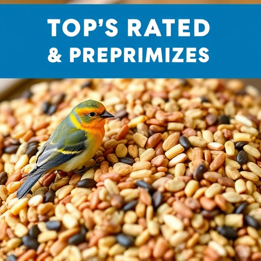 Assorted top-rated bird seed mixes UK