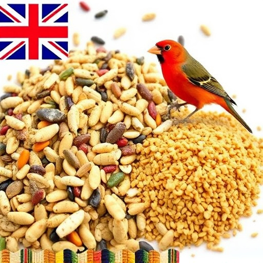 Assorted top-rated bird seed mixes UK