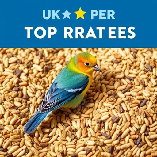 Assorted top-rated bird seed mixes UK