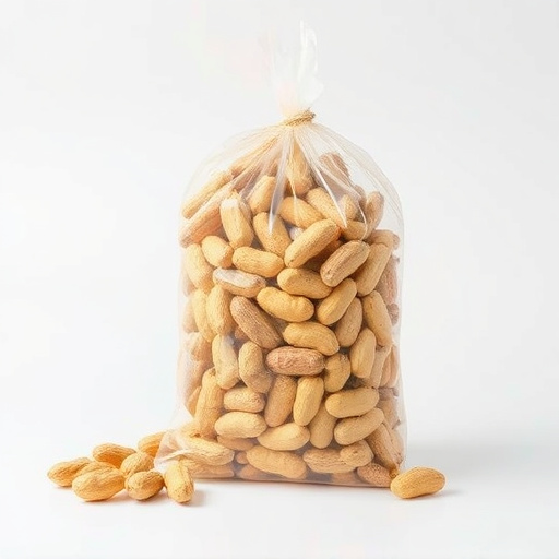 Bag of peanuts for wild birds