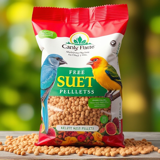 Bag of premium suet pellets for birds