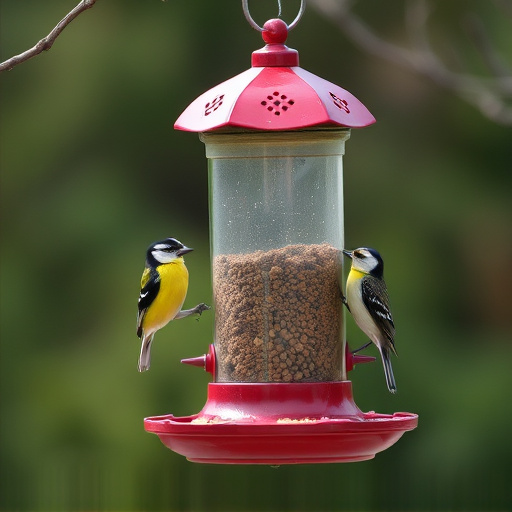Feed Your Feathered Friends Effortlessly: Durable Rust-Free Bird Feeder with Free Fat Balls for Birmingham