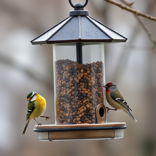 bird feeder station