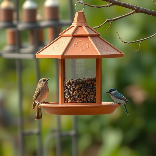 bird feeder station