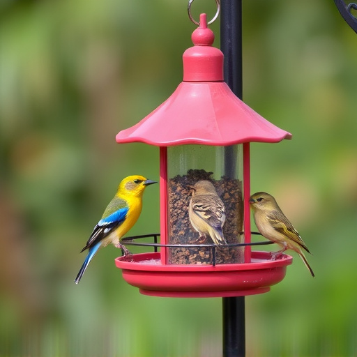 bird feeder station