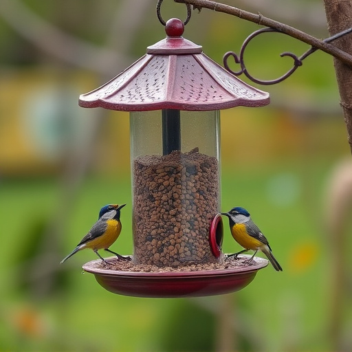 bird feeder station