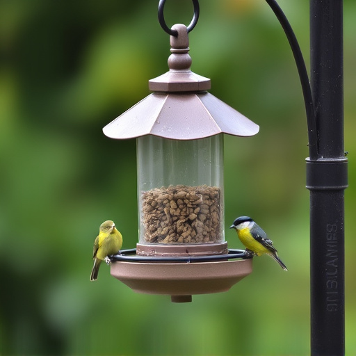 bird feeder station