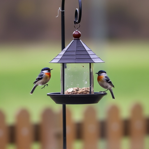 bird feeder station