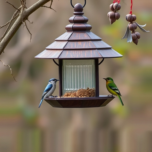 bird feeder station