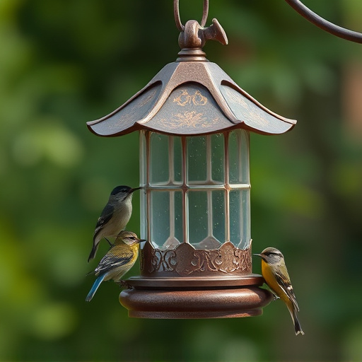 bird feeder station