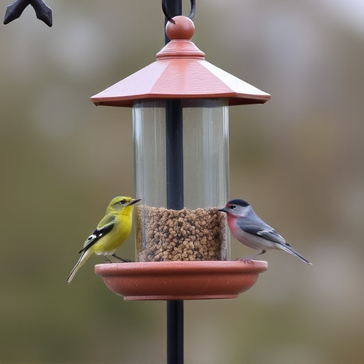 bird feeder station