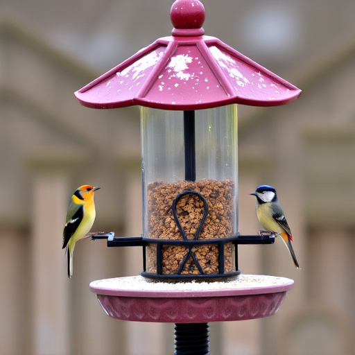 bird feeder station