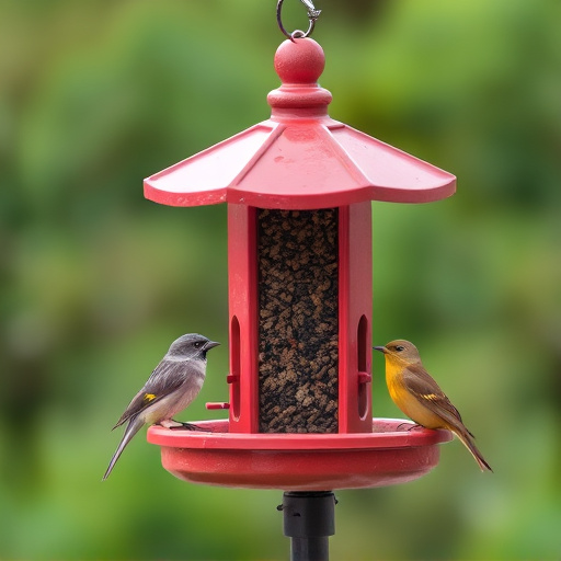 bird feeder station