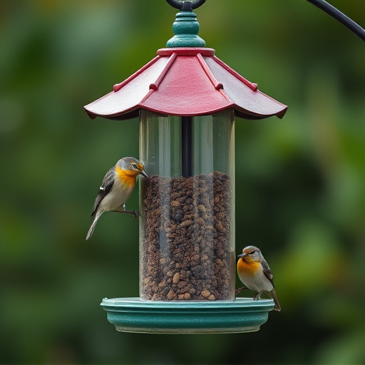 bird feeder station