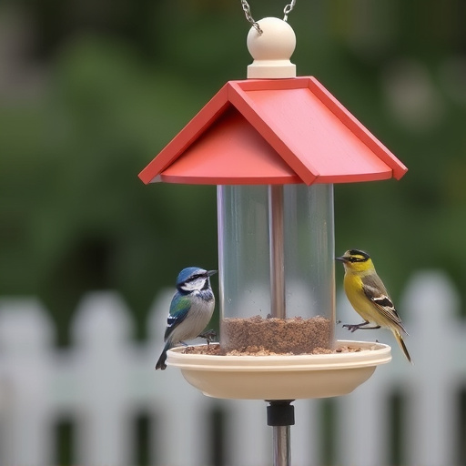 bird feeder station