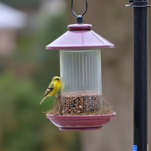 bird feeder station