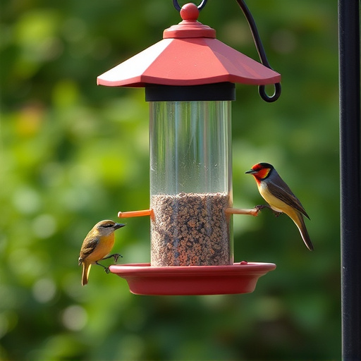 bird feeder station