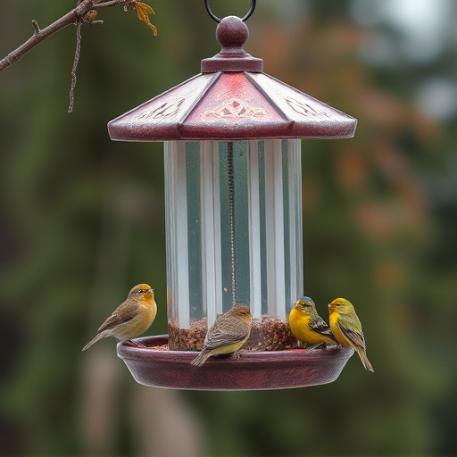 bird feeder station