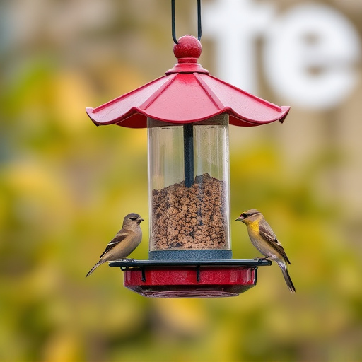 bird feeder station