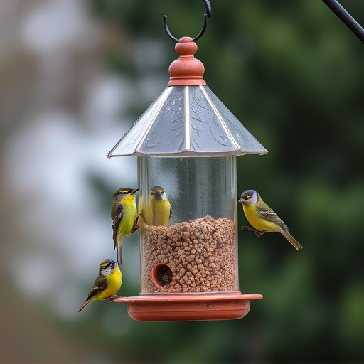 bird feeder station